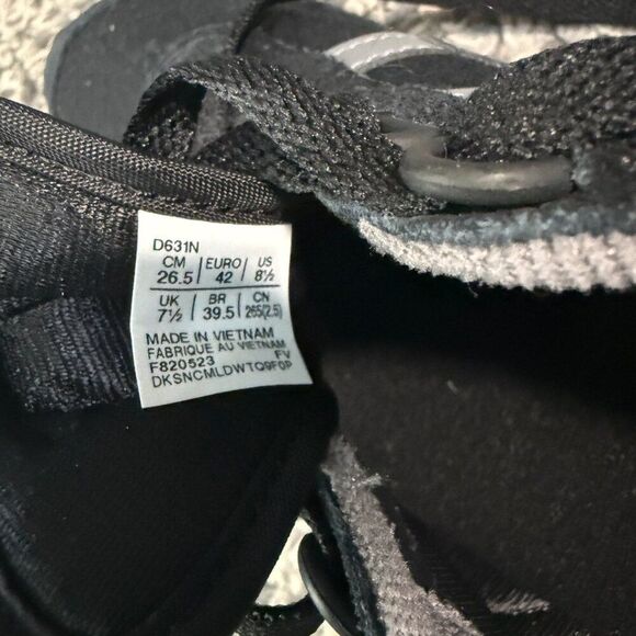 Onitsuka Tiger Unisex Dualio Running Shoes Black/Gray - Men 8.5/Women 10 main image 9